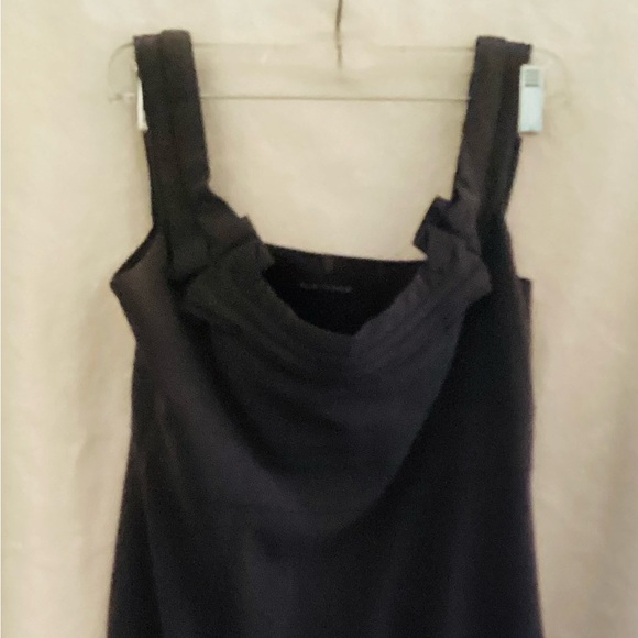 Elie Tahari size 8 dark grey dress - Picture 3 of 10